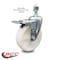 Service Caster 5 Inch Nylon Wheel Swivel 12mm Threaded Stem Caster Total Lock Brake SCC SCC-TSTTL20S514-NYS-M1215 - alternate 3
